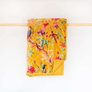 Paradise Ochre Throw