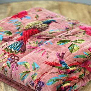 Home: Paradise Cameo Pink Throw