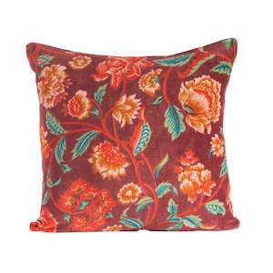 Lily Red Cushion