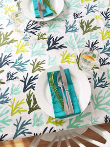 Coral Tablecloth