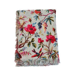 Home: Paradise Handloom Throw - Dew