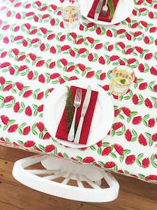 Kitchen Dining: Pohutukawa Tablecloth