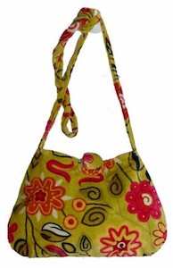 Accessories: Green Rosa Bag