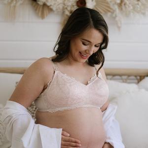 Maternity Bras: Maternity Bra - Almond Rose