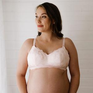 Maternity Bras: Maternity Bra (Leakproof) - Rose Pink