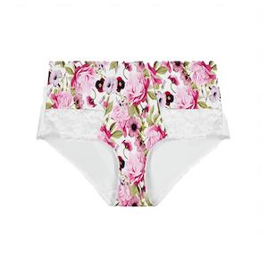 Womens Briefs Knickers: Print Midi Short