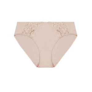 Womens Briefs Knickers: Lace Midi Brief
