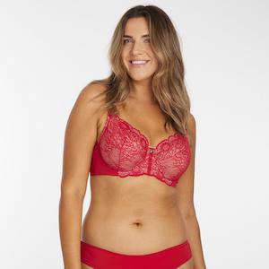D Cup Bras: Peony Lace Full Cup Bra