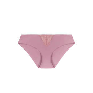 Wisteria: Ribbons Bikini Brief - Foxglove