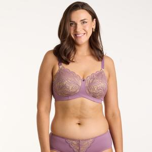 All Bras: Radiate Lace Wirefree Bra - Lavender Spritz