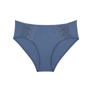 Midi Brief: Willow Lace Midi Brief - Vintage Indigo
