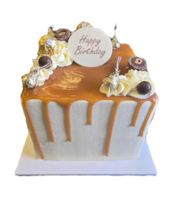 Products: Caramel Drip Double Decker Rosebowl Cafe & Bake