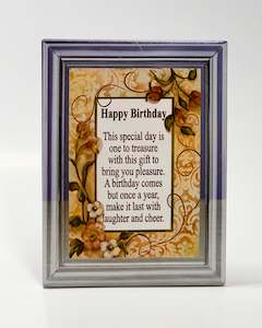Treasured Birthday Wishes Plaque