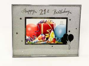 Birthday Gifts 2: Sparkling 21st Birthday Celebration Frame