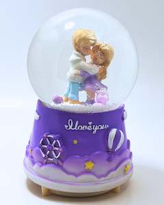 Enchanted Love Snow Globe