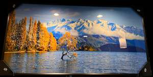 Wall Decoration: Lake Wanaka Resin Wall Art