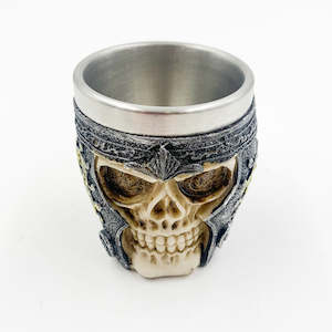 Warrior Skull Shot Glass