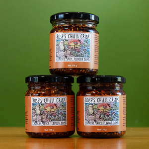 Products: Rose's Chilli Crisp 175g Trio