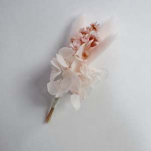 Flowers: Preserved Blush Buttonhole