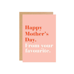 Card: Happy Mothers Day Card
