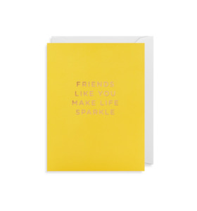 Birthday: Friends like you card - mini