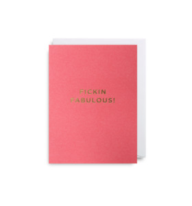 Birthday: Fabulous card - mini