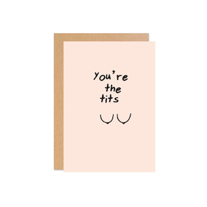 Love: You're The Tits Card