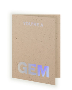 Thank You: Gem Card