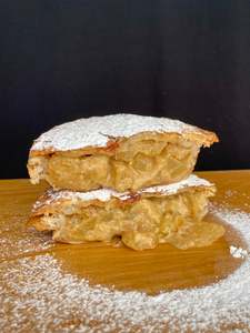 Spiced Apple Banana & Custard Roti Pie - 2 Pack