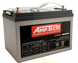 AMP-Tech Deep Cycle AGM Battery