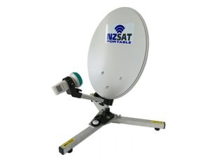 NZ SAT 40CM PORTABLE SATELLITE DISH KIT
