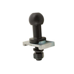 High Rise TowBall and Base Plate 1"
