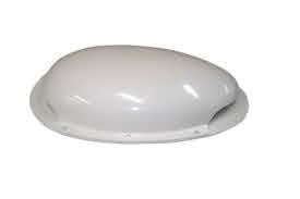 Roofing And Wall Vents: Muller White PVC Exterior Vent