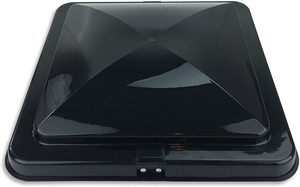 Roofing And Wall Vents: Hengs New Style 14 x 14" Vent Lid - Smoke #1 Hinge
