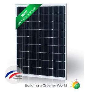 Solar Panels And Accessories: 100W Premium EGE Series 5BB Mono PV Panel - NANO Self Cleaning - 18V – 920*670*30mm