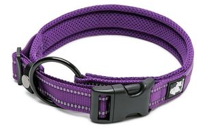 Truelove Adjustable Mesh Padded Dog Collar- Reflective-Heavy Duty - Rottweiler Rescue