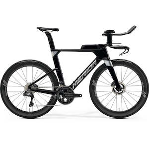Tt Tri: Merida Time Warp Tri Ltd Metallic Black