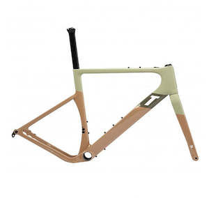DEMO - 3T Exploro RaceMax Frameset - Sand/Olive