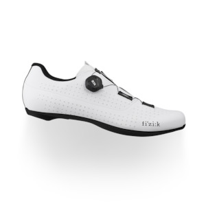 Fizik Shoes: Fizik Tempo R4 Overcurve Wide White/Black