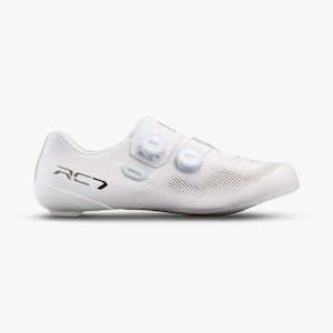 Road Shoes: Shimano SH-RC703 Wide Road Shoes - White