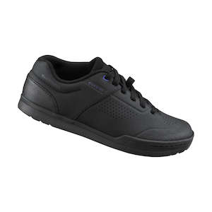 Mountain Shoes: Shimano SH-GR501 Women Flat Sole Black