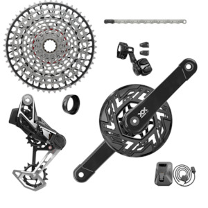 Groupsets: SRAM XX T-Type Eagle E-MTB Bosch Transmission AXS Groupset