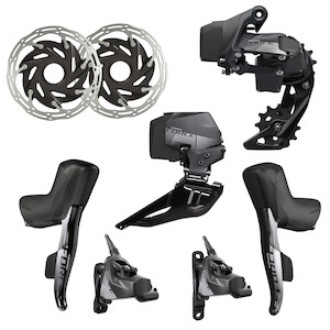 Groupsets: SRAM Force eTap AXS 2X HRD FM Groupset Kit