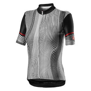 Castelli Jersey Illusione Womens Black/White