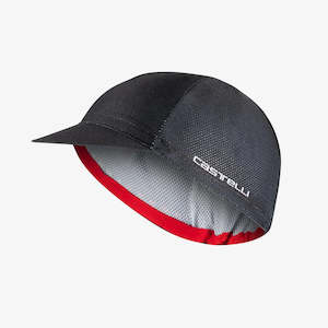 Castelli Rosso Corsa Cycling Cap - Black
