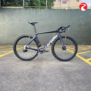 Cervelo S5 Red Etap AXS Road Bike - Dark/Light Purple