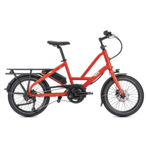 E Bikes: Tern E-Bike Quick Haul D8 20" - Tabasco/Silver
