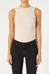 Tops: NEUW Jonesy Singlet 'Dust'