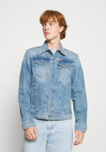Jackets: G-STAR 3301 Slim Jacket 'Sun Faded Stone'