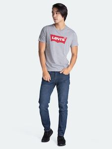 Mens Tops: LEVI'S® Men's Batwing Tee 'Grey'